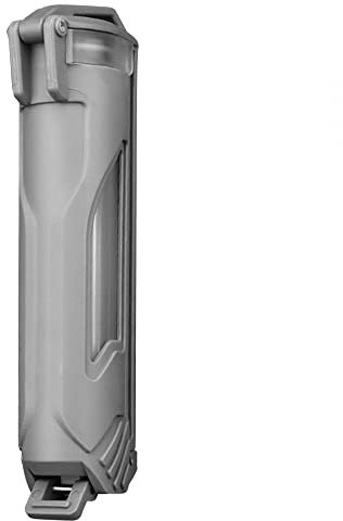 MiOYOOW Tactical Battery Storage Holder, Waterproof Batteries Storage Case Portable MOLLE Container for CR123, AAA and AA