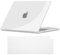 NJIAONE Custodia Compatibile con MacBook Air 15 M4 M3 M2 2025 2024 2023 Model: A3241 A3114 A2941, Cover Rigida in Plastica Protettiva con Cover Tastiera EU per MacBook Air 15,3 Pollici - Trasparente