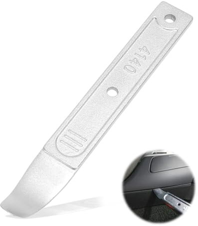 Fabater 4140 Pry Tool, Pry Bar Trim Removal Tool, Metal Pry Tool, Pocket Mini Pry Bar, Car Door Panel Removal Tool, Removing Auto Trim Interior and Exterior Parts for Planes