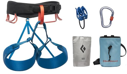 Black Diamond Momentum Klettergeschirr für Herren, komplettes ATC-XP-Paket, Kingfisher 24, Größe M, BD6500070000MD_1