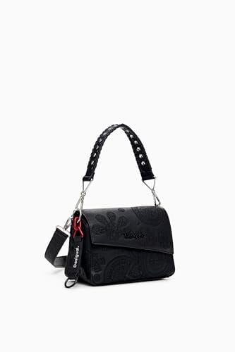 Desigual Women's Accessories PU Hand Bag, Black