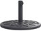 vidaXL Base de sombrilla semicircular para Palos de Ø38/48 mm 12 kg, Base de Paraguas, Soporte de Parasol, Soporte de sombrilla de jardín