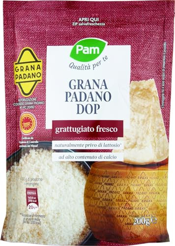 Pam Grana Padano Dop Grattugiato, 200g