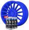 AutoFullCar - Pack Llantas Vinilo Líquido FULL DIP - 4 Sprays - 400 ml. Unidad - Acabado Mate - Válido Para Llantas De 15 a 18 Pulgadas (AZUL)