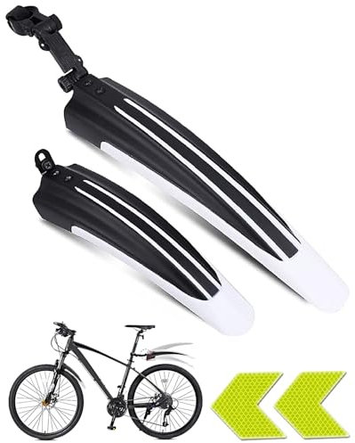 VeloGo Fahrrad Schutzbleche Set - Vorder- und Hinterrad Schutzblech für Mountainbike und Rennrad, Einstellbare Winkel, Einfache Installation, Geeignet für 20-26 Zoll Fahrräder