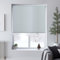 Window Style Blackout Roller Blind - Zig Zag Blue - 180cm x 170cm