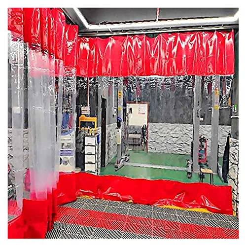 Wasserdichter Pavillon, Seitenschutz, Planenvorhang für Veranda, Pergola, regenfest, staubdicht, PVC-Material, für den Außenbereich (2,1 x 2,2 m)