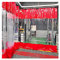 Wasserdichter Pavillon, Seitenschutz, Planenvorhang für Veranda, Pergola, regenfest, staubdicht, PVC-Material, für den Außenbereich (2,1 x 2,2 m)