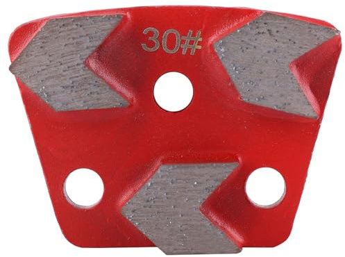Disco Abrasivo Trapezoidale 30 Grane Efficace Strumento per Levigare il Pavimento con Vernice per Cemento e Cemento Veloce e Fluido per Raschietto