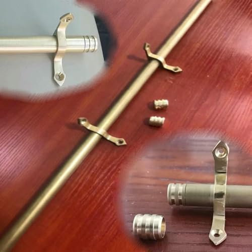 XDRGOOIUY Barres d'escalier en Laiton, Barres coulissantes pour Tapis d'escalier, pour la décoration de la Maison, Barres d'escalier antidérapantes en Laiton, Barres tubulaires pour Tapis de Couloir