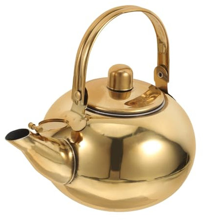 BESTYASH Stainless Steel Teapot Boil Water Kettle for Tea Instant Soup Practical Design for Quick Heating Finish for Home Travel