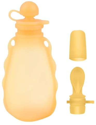 Muttermilchbeutel, wiederverwendbar, Silikon, tragbar, Muttermilchbehälter, zum Pumpen, Füttern, tägliche Reisen, Urlaub, Krankenhaus, Flugzeug, Camping, Picknick, Park, Einkaufen, 200 ml