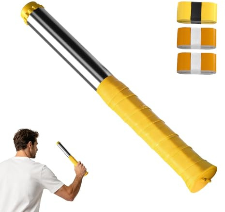 Badminton Swing Trainer - Racket Practice Equipment for Wrist Strength Exercises | ABS Training Device with Magnetic Sound Feedback, Swing Correction Accessory for Beginners Indoor Coaching