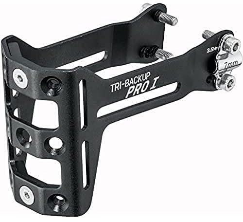 TOPEAK Tri-Backup Pro I Triathlon Flaschenhalter Montageplatte, Schwarz