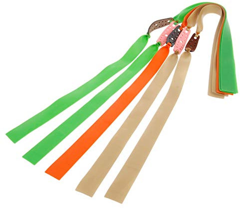 5Pcs Bandes élastiques Fronde élastique de Rechange en Caoutchouc Puissant pour Lance-Pierre catapulte extérieur Chasse 0.8mm