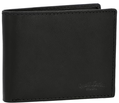 Gusti Leder Portemonnaie Herren Pawel – Zeitlos & praktisch | 100% Echtleder | 11 Kartenfächer, Münzfach & Sichtfenster | Perfekt für Alltag & Reisen