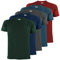 ALPIDEX T-Shirt Magliette da Uomo Confezione da 5 con Girocollo - Taglie S M L XL XXL 3XL 4XL 5XL, Taglia:S, Colore:Earth
