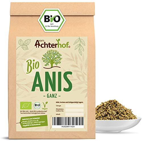 Anissamen BIO ganz (500g) Anis ganz als Tee oder Gewürz - Anissaat vom Achterhof