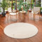 Pergamon Natur Teppich Indo Nepal Gabbeh Shiva Beige Rund in 3 Größen