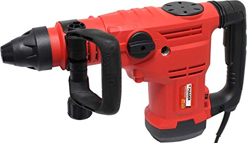 Mader Power Tools 63131 Taladro Martillo 1600W 50 mm, sistema SDS MAX, velocidad variable, 3 funciones