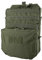 LIVANS Tactical Molle Hydration Pack, Mobility Hydration Carrier Backpack Water Bladder Molle Vest Accessory for Hiking, Biking, Climbing (Bladder is not Included)(Green)