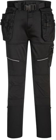 Portwest - Pantalon de travail slim holster KX3 M Noir