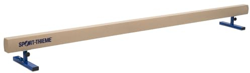 Sport-Thieme Schwebebalken Raise | Höhenverstellbar | Gelenkschonendes Training | 3 Stufen | Sicherer Halt | Aluminium | Training Schule Verein | 35-45 cm