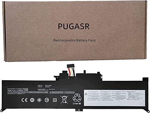 PUGASR 00HW027 00HW026 Laptop Akku Kompatibel mit Lenovo ThinkPad New S1 2018 Series Yoga 260 370 X380 Series 01AV432 01AV433 01AV434 SB10K97590 SB10F46465 SB10F46464 15.2V 44Wh