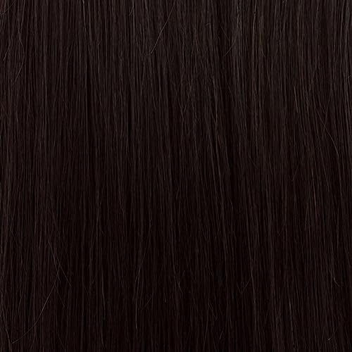 GLOBAL EXTEND® Invisible Tape I Hochwertiges Haar I Unauffällige Befestigung I Vielseitige Extensions I Schonende Anbringung I Wiederverwendbar (60 cm, schwarzbraun)