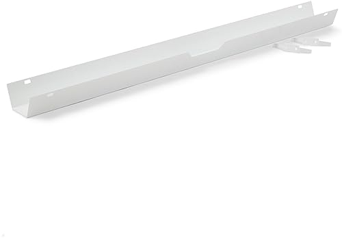 TecLines TKK010 Kabelkanal Schreibtisch aufklappbar 147 cm (weiß)