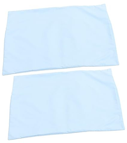 KOMBIUDA 2 stücke Fällen Kleinkind Abdeckung Umschlag Verschluss Kinder Kissenbezug Set Feine Textur für Reise