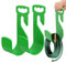 FIDWALL Paquete de 2 Soportes para Manguera de jardín con Asas, Soporte para Manguera de Agua Resistente para Patio Exterior, Montaje rápido para Grifo, fácil Transporte y Almacenamiento (2 Verde)