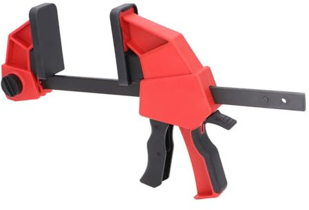 Pince à Prise Rapide, Pince F 6 Pouces, Pince de Fixation Ferme à Dégagement Rapide, Outil de Serrage à Barre en Acier pour le Travail du Bois, Aimants de Terres Rares