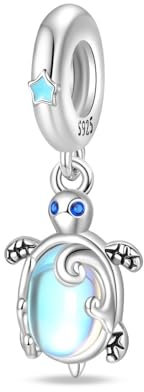 TCZNAF Beautiful Turtle Charms Bead -Anhänger für Europäische Armbänder und Halsketten für Damen