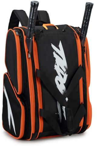 TILDOSAC Padel Racket Tasche Tennis Rucksack für Padel Tennis Pickleball Paddles, Padel Racket Protector Rucksack, Große Sport Pickleball Tasche mit Zaun Haken, Schuhfach, Extrataschen