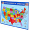 NUOBESTY HäNgende Karte Der Vereinigten Staaten, Usa-Poster, Karte FüR Die Wand Zu Hause, Geographie-Klasse, Dekoration