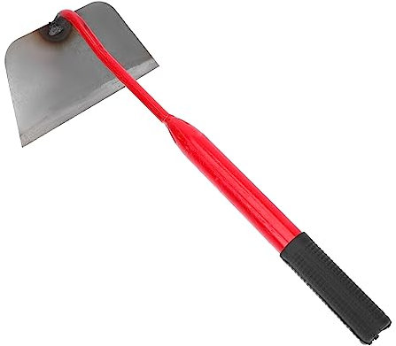 Supvox Gartenhandhacke aus Manganstahl und Kunststoff, Rot, Rostarm