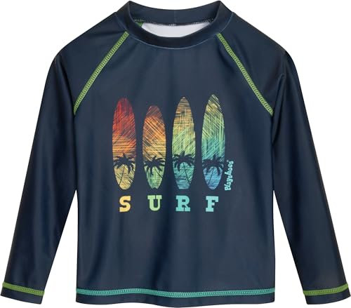 Playshoes Unisex Kinder Langarmshirt Rash-Guard-Shirt, Langarm Surf, 146-152