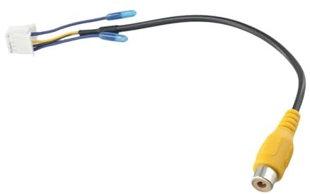 Folpus Conector de Radio Cinch de Radio Genérico, Adaptador de Cámara de Devolución de Encenaje Automático