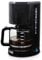 briebe Elegance Cafetera Goteo 10 Tazas Máquina de Café Filtro Permanente Reutilizable, Función Mantener Caliente, Sistema Antigoteo 1,25L, Negro