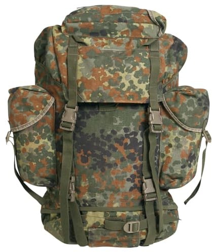 Original Bundeswehr Kampfrucksack 65L Flecktarn