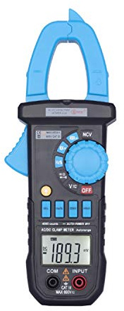 Gamme automatique pince multimètre ACM03Plus voiture voltmètre ampèremètre multimètre numérique avec résistance de contre-jour Continuité test NCV, Mesures Précises