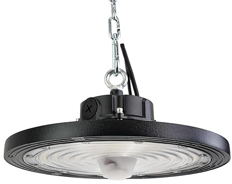 ENOVALITE 2 Stück LED Hallenstrahler 120/160/200W einstellbar, CCT, IK08 | 3000K 4000K 6500K einstellbar, 60/90/120° Optik, 0-10V dimmbar, IP65, Bewegungsmelder nachrüstbar, Deckenleuchte