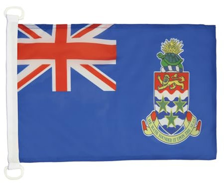 AZ FLAG Bootflagge Cayman Islands - 45x30 cm - Englische Bootsfahne 30 x 45 cm Marine Flaggen - Flaggen