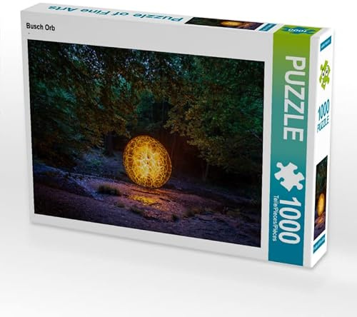 CALVENDO Puzzle Busch Orb | 1000 Teile Lege-Größe 64 x 48 cm Foto-Puzzle für glückliche Stunden