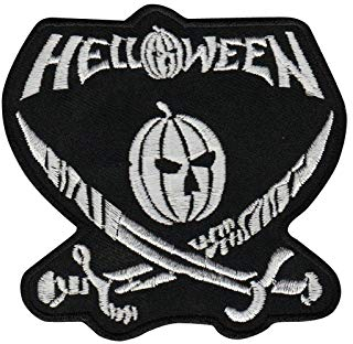 LipaLipaNa Helloween Speed Und Power Metal Band Aufnäher Besticktes Patch zum Aufbügeln Applique