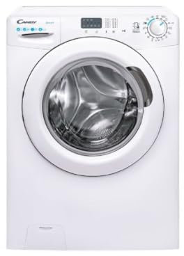 Candy Washing Machine CS4 1061DE/1-S Energy Efficiency Class D. Caricamento anteriore. Capacità di lavaggio 6 kg. 1000 giri/min Depth 45 cm Width 60 cm LCD NFC. bianco