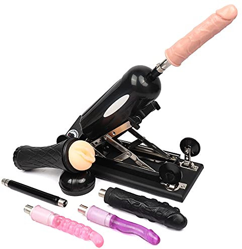 3XLR Machine Sexuelles, Fuck Équipement Sexe Télescopique Automatique Silencieux, Machine Amour Premium pour Hommes et Couples, Portable Pistolets de Baise