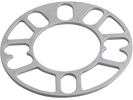 Rad Distanzscheiben,3mm/5mm/8mm/10mm Aluminium Universelle Distanzscheiben Rad Befestigungsscheiben Modifizierte Verbreiterte Radnabendichtung Auto Spurverbreiterungen Unterlegscheiben