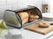 XDAILUYYDS Portapane in Acciaio Inox, Pane Box con Coperchio e fori di Aerazione, Freschezza Duratura per la Conservazione di Alimenti, Pasticceria, Pane e Biscotti